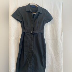 Martin + Osa Classic Black Dress